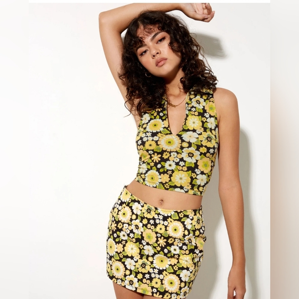 Motel Retro Floral 2pc Set